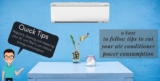 9 easy to follow tips to cut your air conditioner power consumption